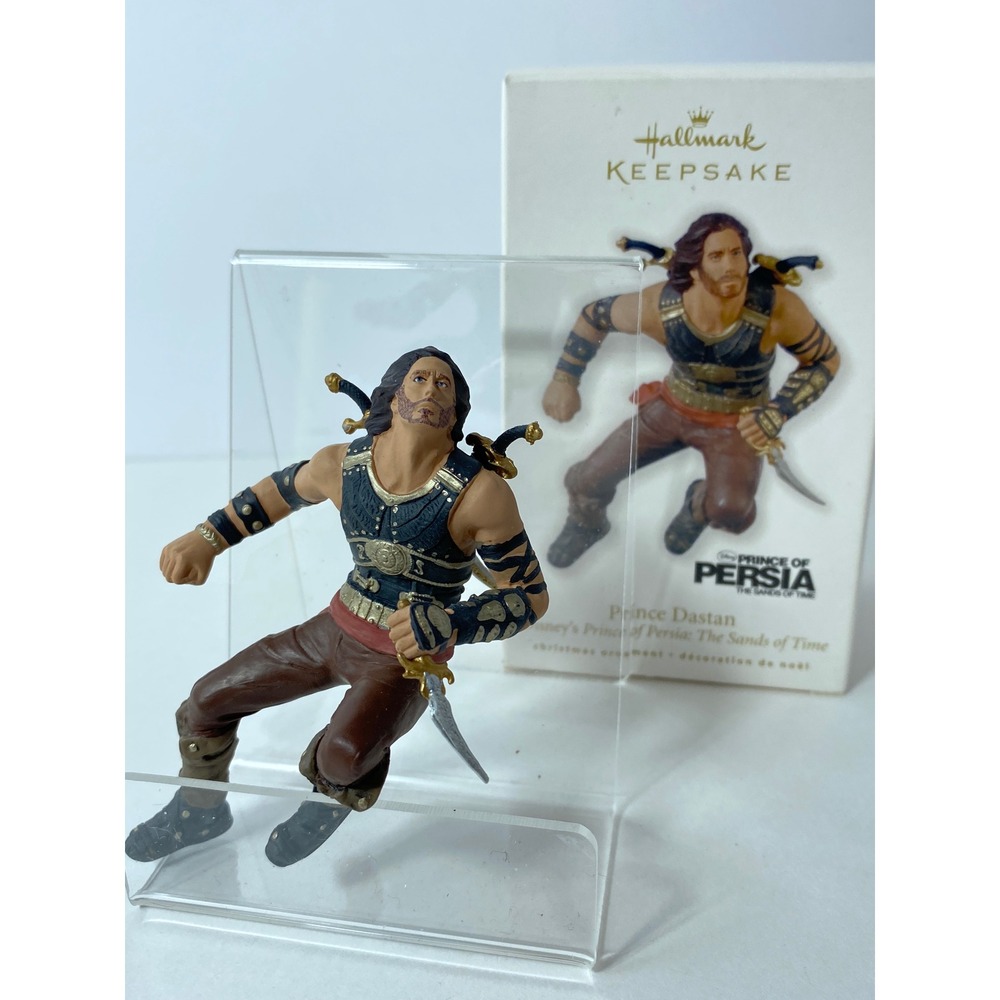 Hallmark Disney Prince of Persia Sands of Time Prince Dastan Ornament 2010